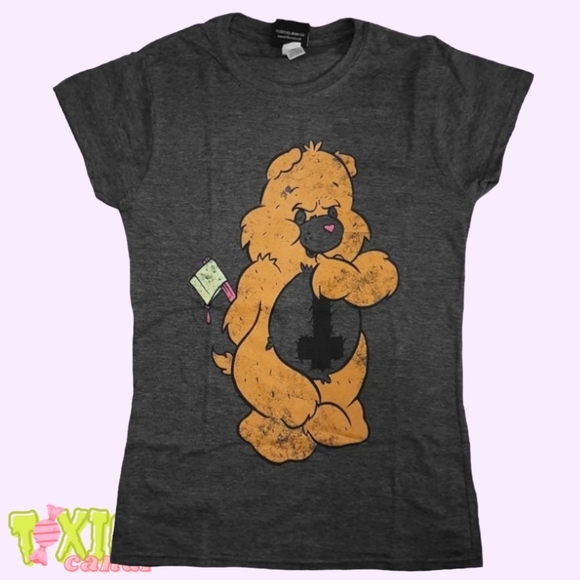 🦇 Evil Care Bears Satanic T Shirt 🦇 - Picture 4 of 4